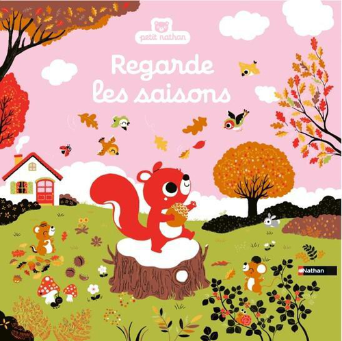 Visuel 1 du produit Livre Regarde les saisons des Éditions Petit Nathan - Dès 6 mois