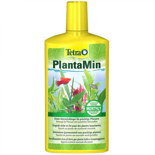 Visuel 1 du produit Engrais liquide pour aquarium, enrichi en minéraux, TETRA BASSIN PlantaMin - 500ml