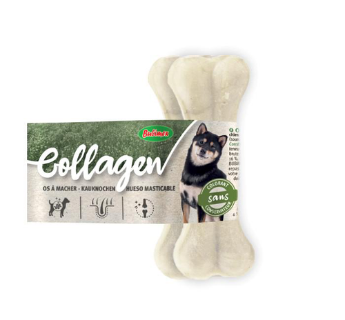 Visuel 1 du produit Os pour chien collagène pressé Bubimex 11 cm - x 2