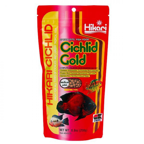 Visuel 1 du produit Nourriture pour poissons - HIKARI Cichlid Gold Medium - 250g