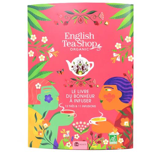 Visuel 1 du produit Coffret livre du bonheur à infuser avec thés et infusions English Tea Shop - 24 sachets