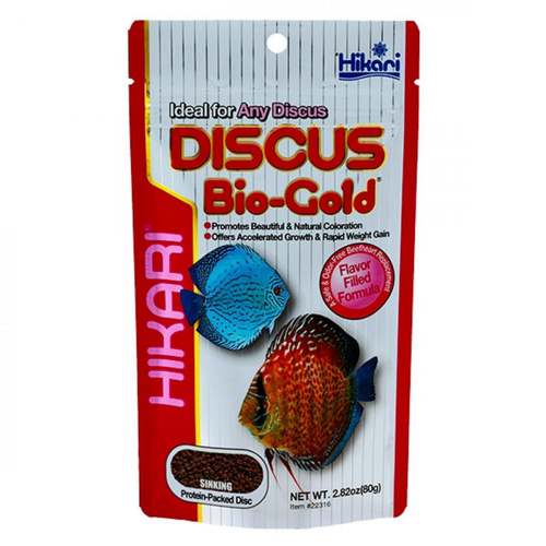 Visuel 1 du produit Nourriture pour poissons - HIKARI Discus Bio Gold - 80 g