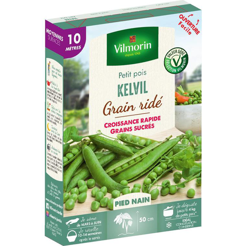 Visuel 1 du produit Graines de pois nain Kelvil Vilmorin - graines à semer