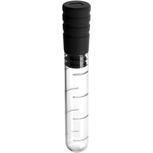 Visuel 1 du produit Infuseur à thé en verre borosilicate transparent et silicone alimentaire - Ø 2,3 x 13 cm