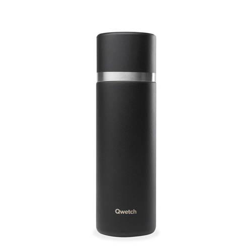 Visuel 1 du produit Thermo isotherme Matt coloris noir en inox Qwetch - 750 ml