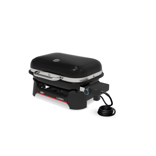 Visuel 3 du produit Barbecue électrique Lumin Compact coloris noir en acier émaillé Weber - 28 x 42 x 59 cm