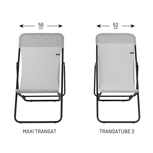 Visuel 4 du produit Toile pour maxi transat moss Batyline® coloris vert Lafuma - 62 cm