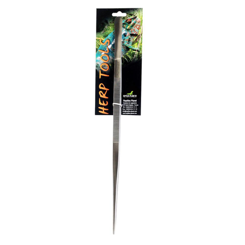 Visuel 1 du produit Pince pour nourrissage en inox Reptile Planet - 45 cm