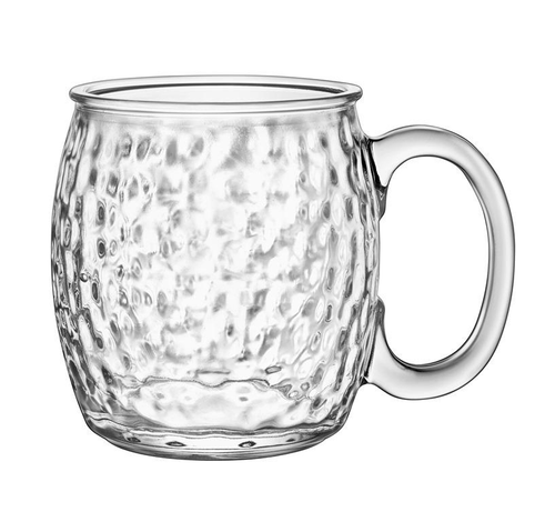 Visuel 1 du produit Gobelet forme chope en verre transparent Bartender 54,5 cl - 14 x 11 cm