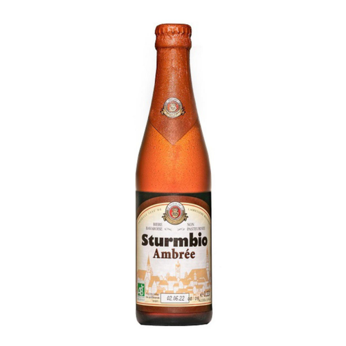 Visuel 1 du produit Bière bio ambrée Sturmbio – 33 cl