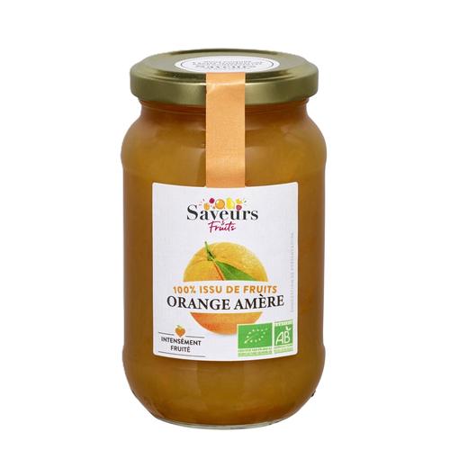 Visuel 1 du produit Préparation bio 100 % fruits orange amère Saveurs Attitudes - 310 g