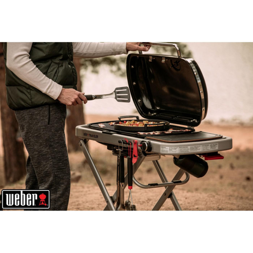 Visuel 11 du produit Barbecue à gaz noir Weber Traveler Stealth