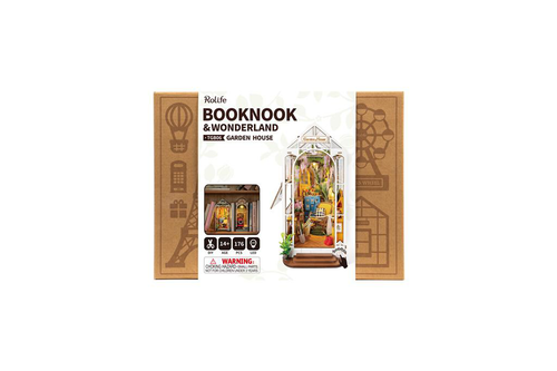 Visuel 2 du produit Décor de bibliothèque “Book Nook” Gardenhouse Rolife - 31,6 x 7,9 x 23,1 cm