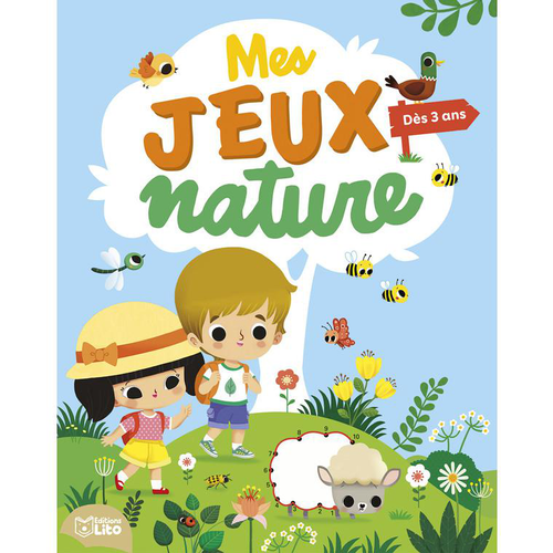 Visuel 1 du produit Livre 3-5 ans "Mes jeux nature", Ed LITO