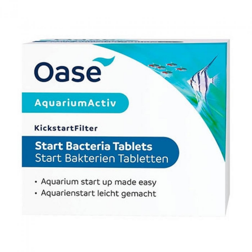 Visuel 1 du produit Comprimés de bactéries de démarrage bio OASE AQUARIUM Kick Filter Start - 3 comprimés
