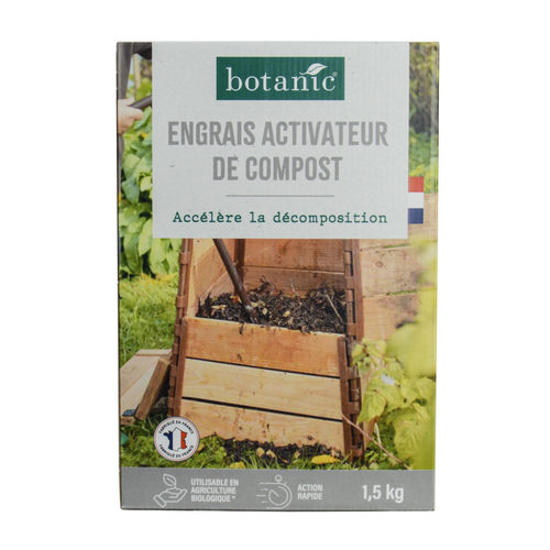 Visuel 1 du produit Engrais activateur de compost en en boîte botanic® - 1,5 kg