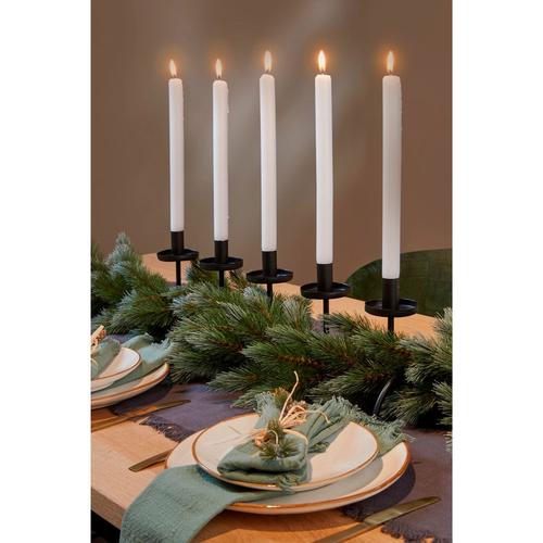 Visuel 4 du produit Guirlande de Noël Pittsburgh en sapin artificiel enneigé - 270 cm