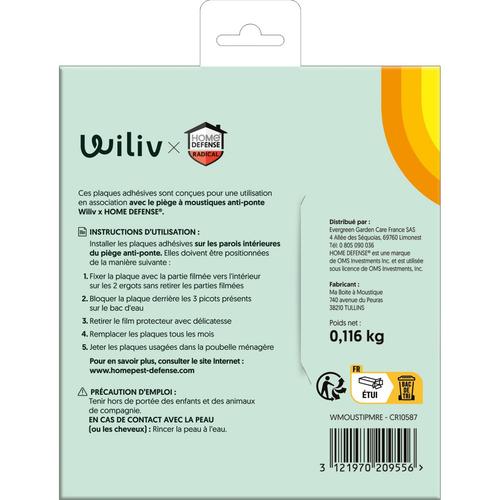 Visuel 2 du produit Recharge pour piège anti-moustique anti-ponte EverGreen - 8 pièces