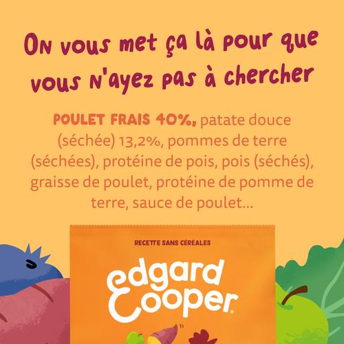 Visuel 9 du produit Croquettes pour chien adulte au poulet sans céréales Edgard & Cooper - 7 kg