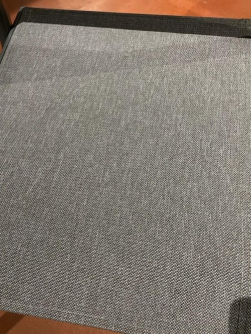 Visuel 3 du produit Chaise de jardin pliante en aluminium et polyester, gris - CREADOR Ara