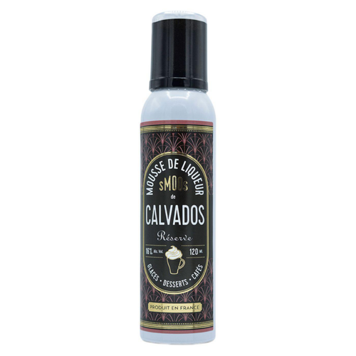 Visuel 1 du produit Mousse de liqueur de calvados réserve Smoos - 120 ml
