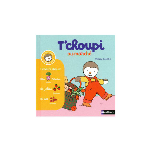 Visuel 1 du produit Le livre " T choupi histoires a 2 voix-au marché " aux Éditions Nathan