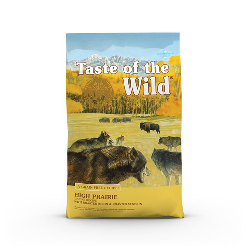 Visuel 1 du produit Croquettes pour chien adulte sans céréales bison et gibier rôti Taste of the Wild High Prairie - 12,2 kg