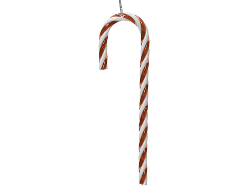 Visuel 1 du produit Sucre d’orge en plastique espresso à suspendre - 3,7 x 12,5 cm