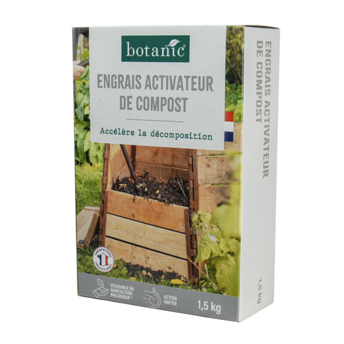 Visuel 2 du produit Engrais activateur de compost en en boîte botanic® - 1,5 kg