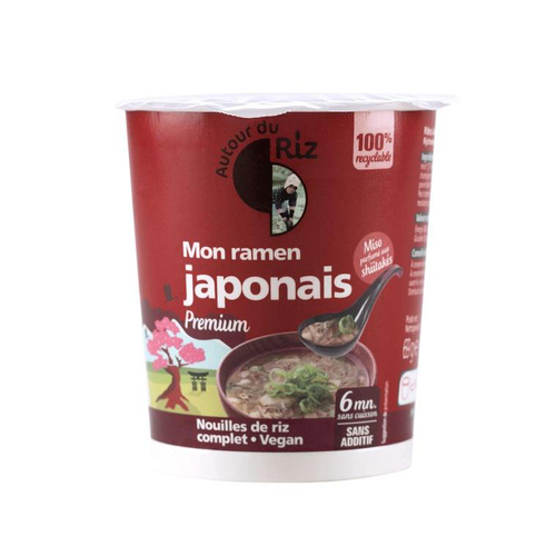 Visuel 1 du produit Mon Ramen Japonais bio La compagnie du riz Autour du riz - 69 g