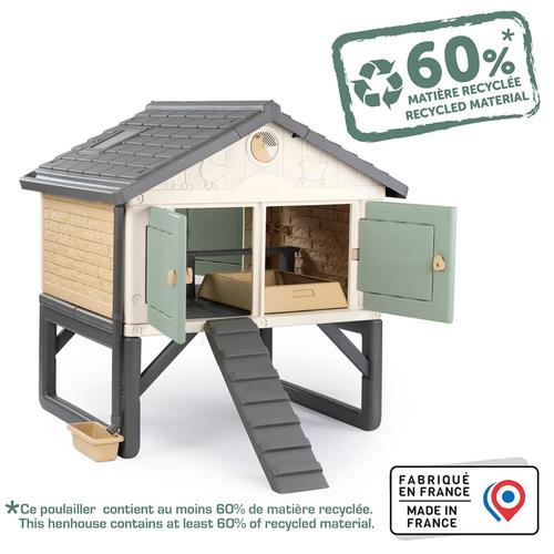 Visuel 3 du produit Poulailler modèle MIJ Magalli x Smoby pour 5 poules - 159 x 121 x 128 cm