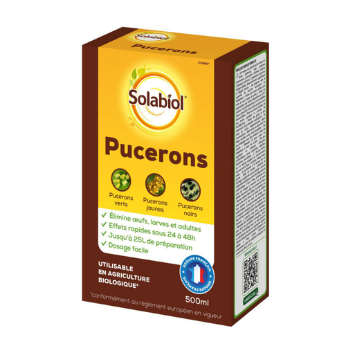 Visuel 1 du produit Insecticide contre les pucerons Solabiol - 500 ml