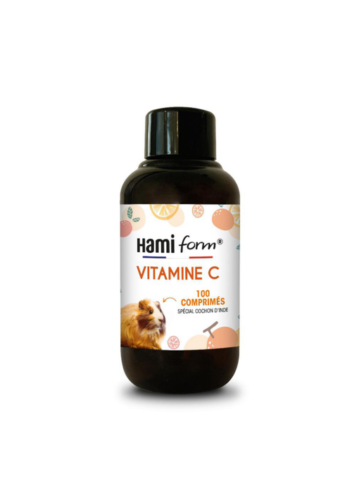 Visuel 1 du produit Aliment complémentaire pour cochon d'Inde comprimés vitamine C Hamiform - x 100