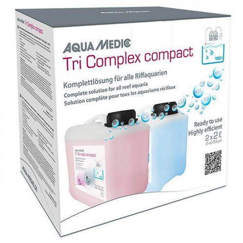 Visuel 1 du produit Complexe de traitement d'eau Tri Complex, AQUA MEDIC - 2 x 2L