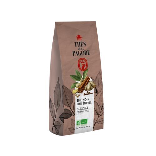 Visuel 1 du produit Thé noir Chaï éternel bio Thés de la Pagode - 100 g