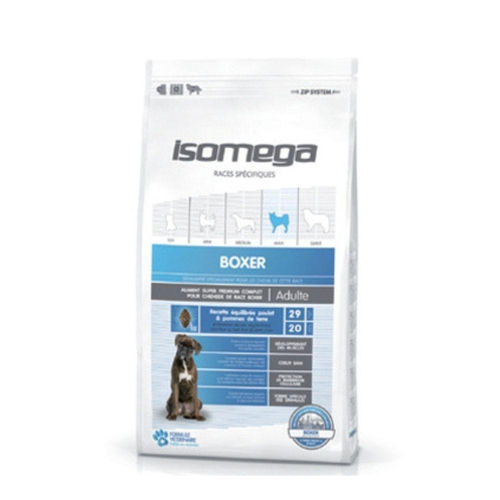 Visuel 1 du produit Croquette pour chien adulte Boxer au poulet Isomega - 12 kg