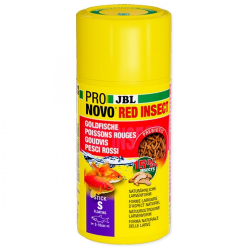 Visuel 1 du produit Alimentation poisson rouge insectes, JBL ProNovo Stick - 38g/100ml