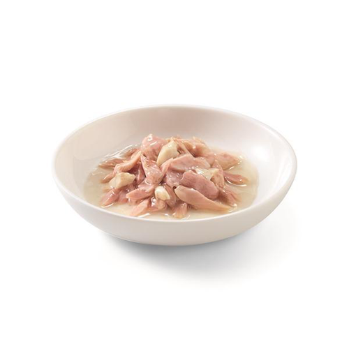Visuel 2 du produit Alimentation humide bouillon pour chat thon dorade Schesir - 70 g