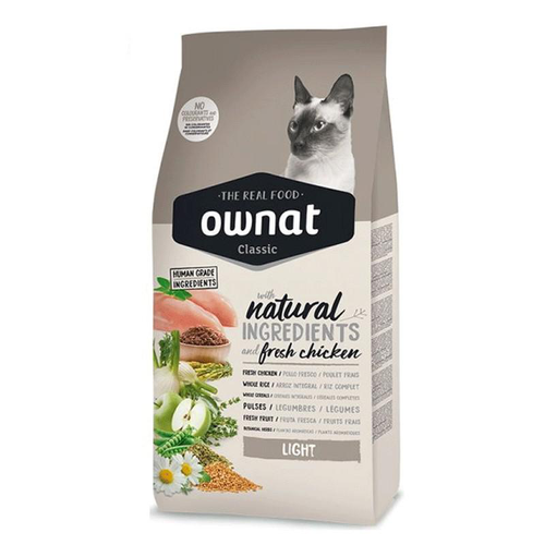 Visuel 1 du produit Croquette pour chat adulte Classic Light Cat Ownat - 4 kg