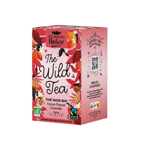 Visuel 1 du produit Thé plaisir Thé wild tea bio Romon Nature - 28,8 g