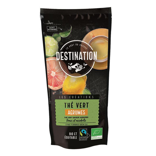 Visuel 1 du produit Thé vert Agrumes bio MH 80g