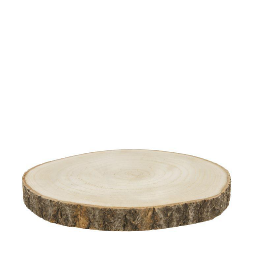 Visuel 1 du produit Rondin en bois de paulownia - Ø 25 x H 3 cm