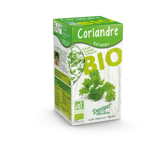 Visuel 1 du produit Coriandre bio surgelée Daregal - 50 g