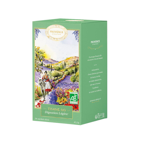 Visuel 1 du produit Infusion digestion légère bio Provence d'Antan - 24 sachets