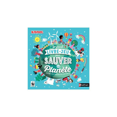 Visuel 1 du produit Le livre " Le grand livre-jeu pour sauver la planete " aux Éditions Nathan