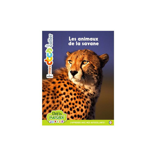 Visuel 1 du produit Mes docs à coller “Animaux de la savane”