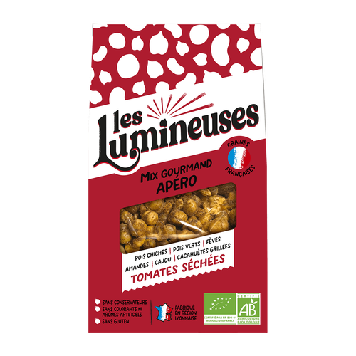 Visuel 1 du produit Mélange gourmand tomates séchées bio Les Lumineuses - 90 g