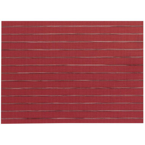 Visuel 1 du produit Set de table Manoka coloris rouge - 33 x 45 cm