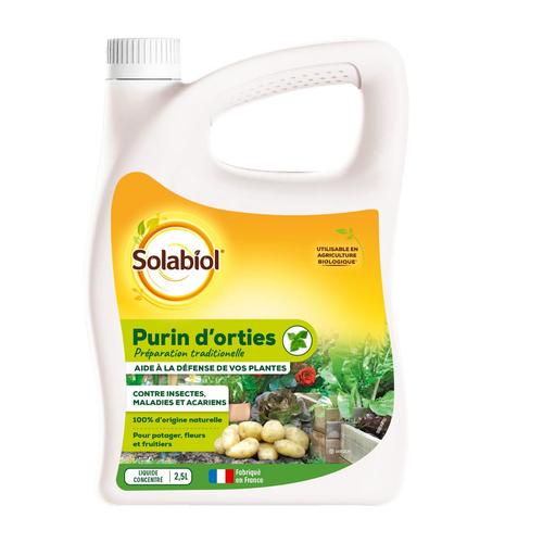 Visuel 1 du produit Biostimulant revitalisant renfort protecteur purins d'orties concentré Solabiol - 2,5 L