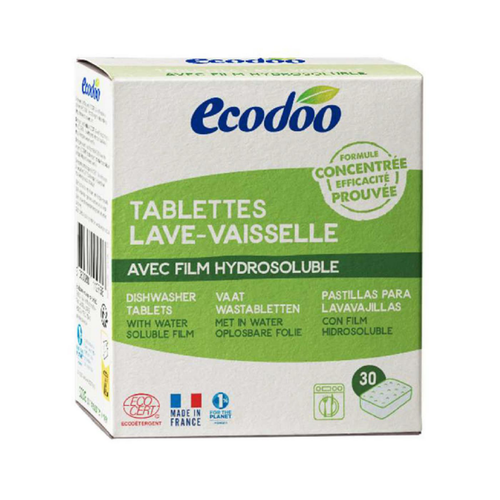 Visuel 1 du produit Tablettes lave vaisselle coloris blanc - 30 x 10 g